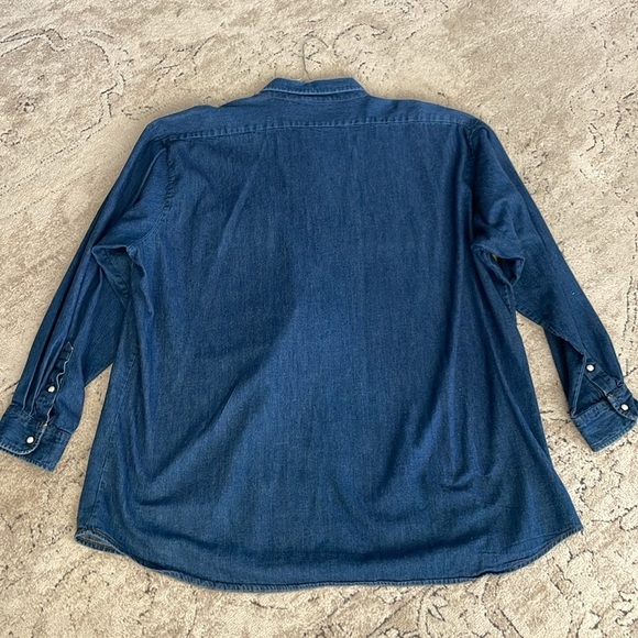 Denim Pearl-Snap Shirt - Picture 10 of 11